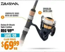 Anaconda Daiwa D-Shock Spin Combo offer