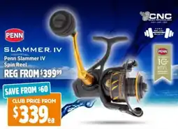 Anaconda Penn Slammer IV Spin Reel offer