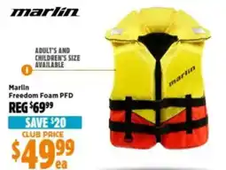 Anaconda Marlin Freedom Foam PFD offer