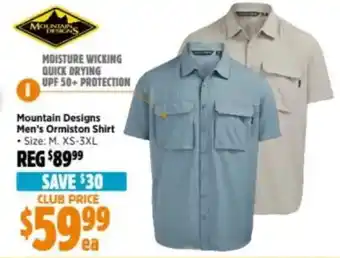 Anaconda Mountain Designs Men's Ormiston Shirt offer