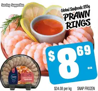 Farmer Jack's PRAWN RINGS offer