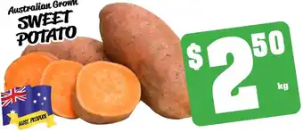 Farmer Jack's Australian Grown SWEET POTATO offer