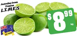 Farmer Jack's Australian Grown Premium LIMES offer