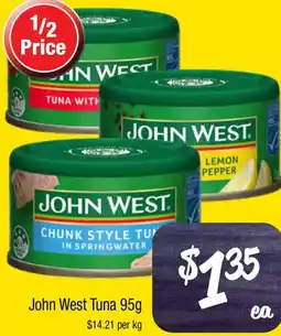 Farmer Jack's John West Tuna offer