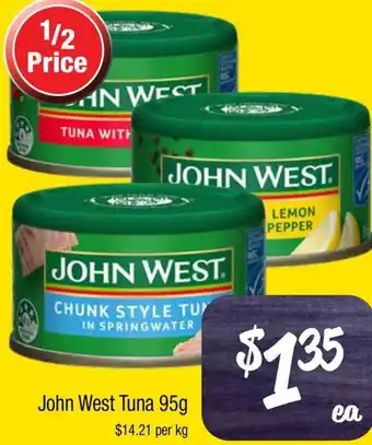 Farmer Jack's John West Tuna offer