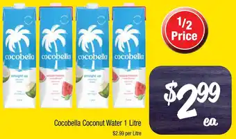 Farmer Jack's Cocobella Coconut Water offer