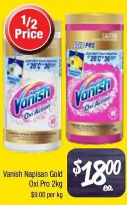 Vanish Napisan Gold Oxi Pro