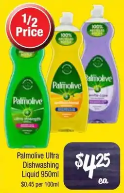 Farmer Jack's Palmolive Ultra Dishwashing Liquid offer