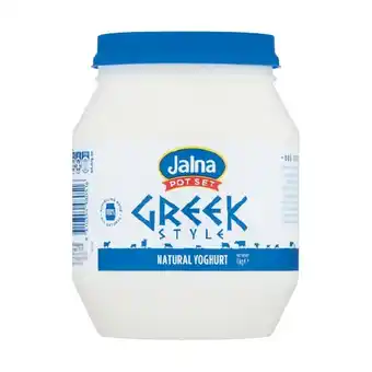 Woolworths Jalna Pot Set Greek Yoghurt 1 kg – From the Fridge offer