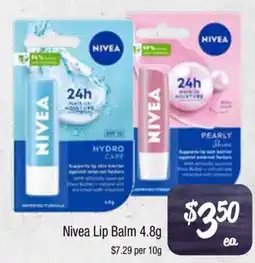 Farmer Jack's Nivea Lip Balm offer