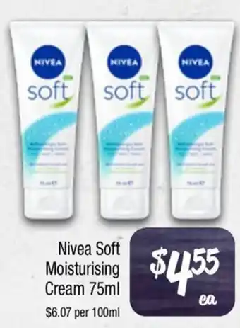 Farmer Jack's Nivea Soft Moisturising Cream offer