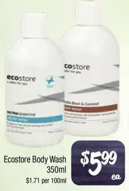 Farmer Jack's Ecostore Body Wash offer