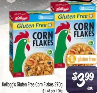 Farmer Jack's Kellogg's Gluten Free Corn Flakes offer