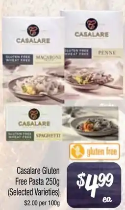 Farmer Jack's Casalare Gluten Free Pasta offer