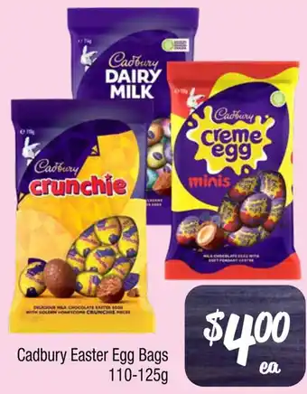 Farmer Jack's Cadbury Easter Egg Bags offer