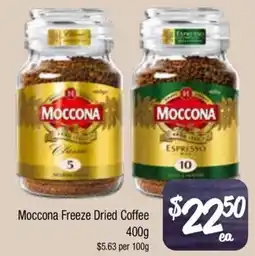 Farmer Jack's Moccona Freeze Dried Coffee offer