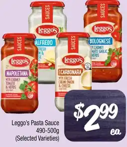 Farmer Jack's Leggo's Pasta Sauce offer