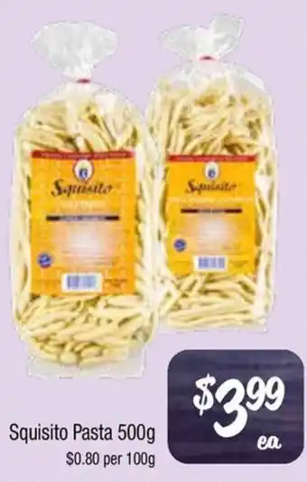 Farmer Jack's Squisito Pasta offer