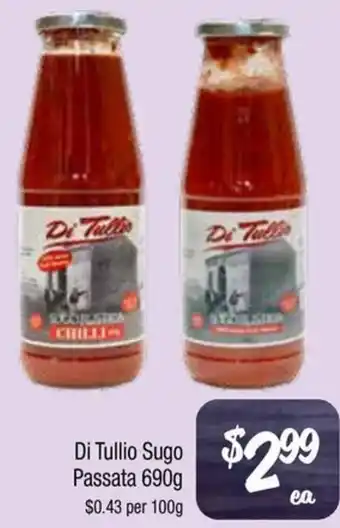 Farmer Jack's Di Tulli Passata offer