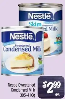 Farmer Jack's Nestle Sweetened Condensed Milk offer