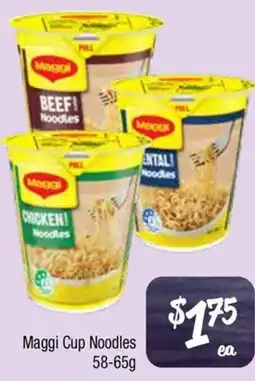 Farmer Jack's Maggi Cup Noodles offer