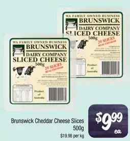 Farmer Jack's Brunswick Cheddar Cheese Slices offer