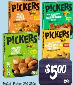 Farmer Jack's McCain Pickers offer