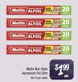 Farmer Jack's Multix Non-Stick Aluminium Foil 20m offer