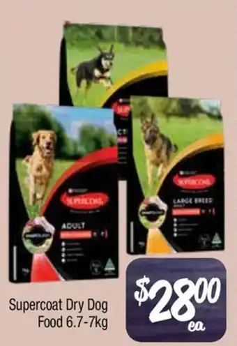 Farmer Jack's Supercoat Dry Dog Food offer