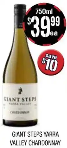 Farmer Jack's Giant steps yarra valley chardonnay offer