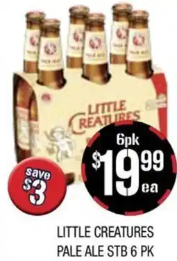 Farmer Jack's Little creatures pale ale stb offer