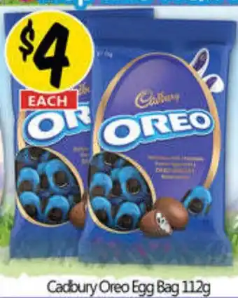 Not Quite Right Cadbury Oreo Egg Bag offer