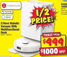 JB Hi-Fi Q Revo Robotic Vacuum With Multifunctional Dock offer