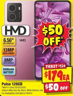 JB Hi-Fi Pulse 128GB offer