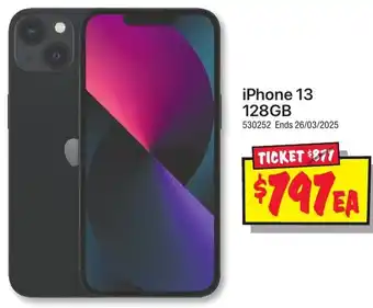 JB Hi-Fi iPhone 13 128GB offer