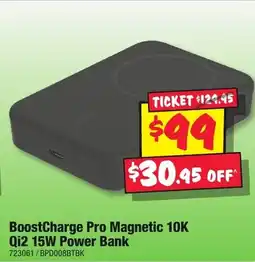 JB Hi-Fi BoostCharge Pro Magnetic 10K Qi2 15W Power Bank offer