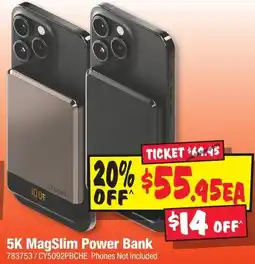 JB Hi-Fi 5K MagSlim Power Bank offer