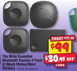 JB Hi-Fi Tile Mate Essential Bluetooth Tracker offer