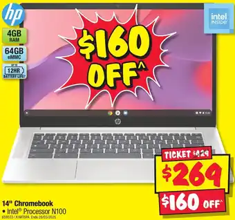 JB Hi-Fi 14" Chromebook offer