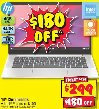 JB Hi-Fi 14" Chromebook offer