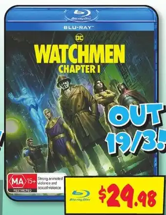 JB Hi-Fi WATCHMEN CHAPTER I offer