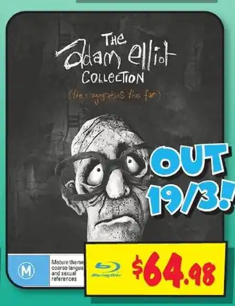 JB Hi-Fi The Adam Elliot Collection offer