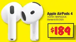 JB Hi-Fi Apple AirPods 4 offer