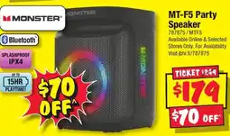 JB Hi-Fi MT-F5 Party Speaker offer