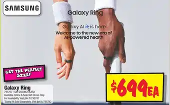 JB Hi-Fi Galaxy Ring offer