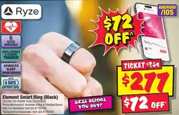 JB Hi-Fi Element Smart Ring (Black) offer