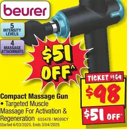 JB Hi-Fi Compact Massage Gun offer