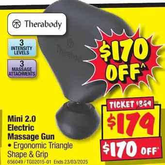 JB Hi-Fi Mini 2.0 Electric Massage Gun offer