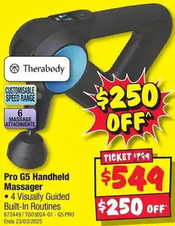 JB Hi-Fi Pro G5 Handheld Massager offer