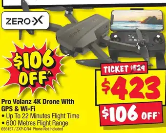 JB Hi-Fi Pro Volanz 4K Drone With GPS & Wi-Fi offer